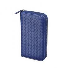 1:1 Imitation Bottega Veneta Blue Wallet