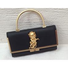 1:1 Valentino Monkey Buckle Clutch Bag Black DE