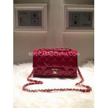 2016 Chanel Classic Flap Red Shoulder Bag YT2681 Sale