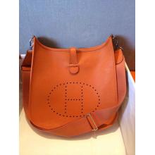 AAAAA Fake Hermes Evelyne III PM Bag Orange