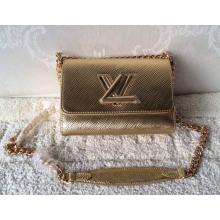 Best Louis Vuitton Epi Twist Lock Bag Gold Cruise 2015