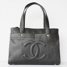 Cheap 1:1 Chanel Classic bags Black Lambskin 46570