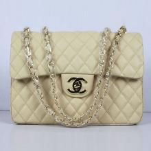 Cheap 1:1 Classic Flap bags Beige YT0712