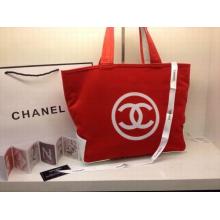 Cheap Chanel Handbag Red Velvet