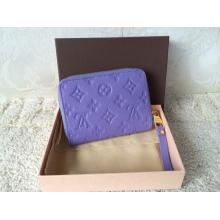 Cheap Designer Louis Vuitton Monogram Empreinte Zip Coin Wallet Lilas at AU