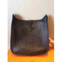 Cheap Hermes Evelyne III PM Bag Black Online Sale