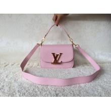 Cheap Luxury Louis Vuitton Full-Grain Leather Vivienne LV Bag Pink