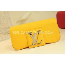 Copy AAAAA Louis Vuitton Clutch Leather Evening Bag Sale