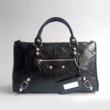 Copy Balenciaga Black Ladies Lambskin Online