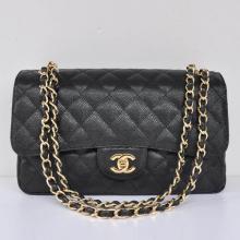 Copy Chanel Classic Flap bags Cross Body Bag Black