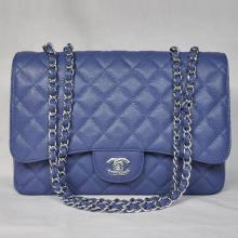 Copy Classic Flap bags 28600 Cross Body Bag Blue