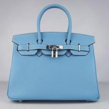 Copy Hermes Birkin Handbag Blue