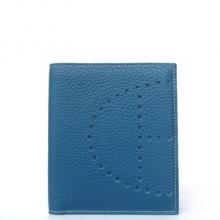 Copy Hermes Wallet Ladies Blue