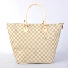 Copy Louis Vuitton Damier Canvas Cross Body Bag White Ladies