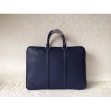 Copy Louis Vuitton Porte Documents Voyage Briefcase Taurillon Mens Business Bag Bleu Nuit 2014 Sold Online