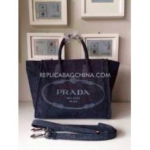 Copy Prada Denim Black Online