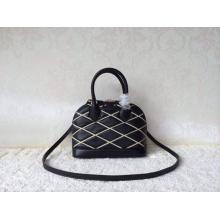 Designer Best Louis Vuitton Malletage Alma BB Bag Noir M50005