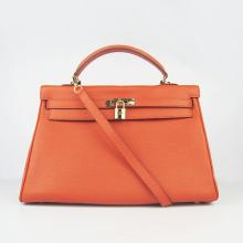 Designer Replica Hermes Kelly 6308 Ladies Orange