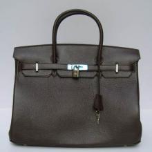 Fake 1:1 Birkin Brown Handbag Ladies