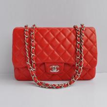 Fake Chanel Classic Flap bags Red 28600