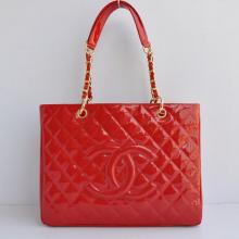 Fake Chanel Shopping bags Enamel Cross Body Bag