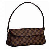 Fake Damier Canvas Brown Canvas Cross Body Bag