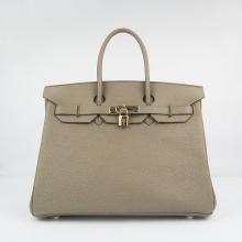 Fake Fake Hermes Original leather Grey 6089A Lambskin