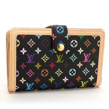 Fake Fake Louis Vuitton Monogram Multicolore Black M92988 Cow Leather