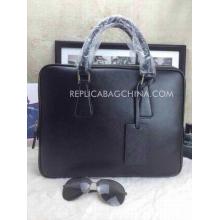 Fake Fashion Mens Handbag Black