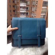 Fake Hermes Steven 34cm Men's Bag Blue