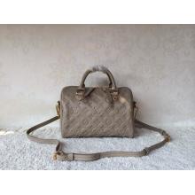 Fake Louis Vuitton Monogram Empreinte Speedy Bandouliere 25 Bag M41189 Galet