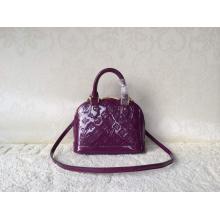 Fake Louis Vuitton Monogram Vernis Alma BB Bag M90102 Amethyste