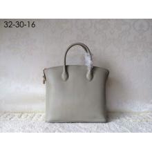 Fake Louis Vuitton Soft Lockit Bag Gray