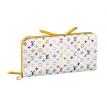 Fake Monogram Multicolore Cow Leather Wallet M93750