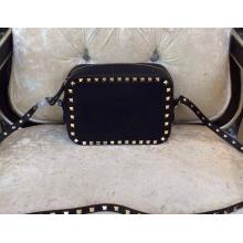 Fake Valentino Rockstud Cross Body Bag Black 2B0809 at UK