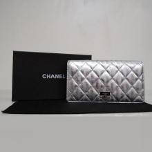 Fashion Fake Chanel Wallet Wallet YT6287 Silver