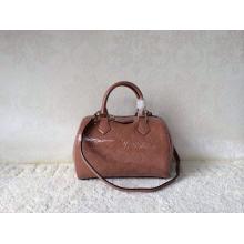 Fashion Imitation Louis Vuitton Monogram Vernis Montana Bag Khaki