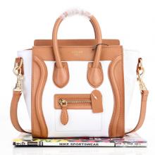 Fashion Replica Celine YT8195 Coffee Cow Leather Online