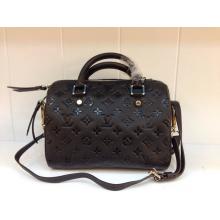 Fashion Replica Louis Vuitton Monogram Empreinte Speedy Bandouliere 25 Bag Noir