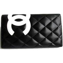 First-Class Chanel Wallet Wallet Black