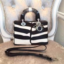 High Quality Dior Zebra Print Diorissimo Small Bag