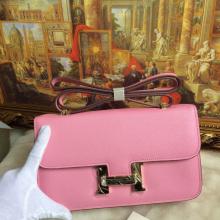 High Quality Hermes Constance 28cm Elan Epsom Bag Pink Togo Leather