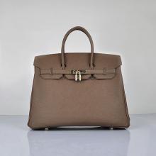 High Quality Hermes Original leather Coffee 6089