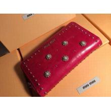 High Quality Miu Miu Clutch Red YT8433