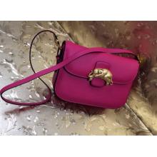 Hot Fake Valentino Elephant Scarab Flap Shoulder Bag Fushia