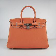 Imitation AAAAA Hermes Birkin Orange Ladies