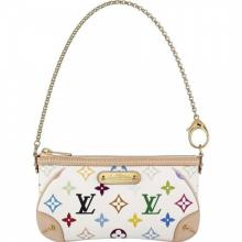 Imitation AAAAA Louis Vuitton Monogram Multicolore White Ladies