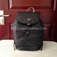 Imitation AAAAA Prada Backpack Backpack Black Online Sale