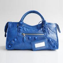 Imitation Best Balenciaga 2way Lambskin Blue