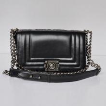 Imitation Chanel Boy Chanel bags Ladies Black YT4094